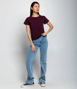 Футболка #КТ250361, сливовый - Dommod фото 4