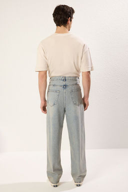 TRENDYOL MAN Ac?k Mavi Skater Jeans Kot Pantolon TMNSS25JE00003 - Trendyolmilla фото 6