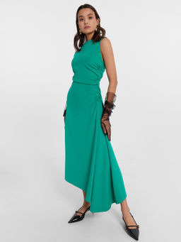 Платье женское зеленое изумрудный 152646 - Mark formelle фото 2