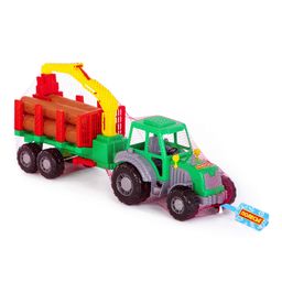 Алтай, трактор с полуприцепом-лесовозом - Полесье фото 5