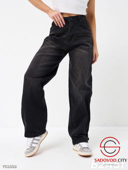 Джинсы багги стрейч женские - Bruno фото 9