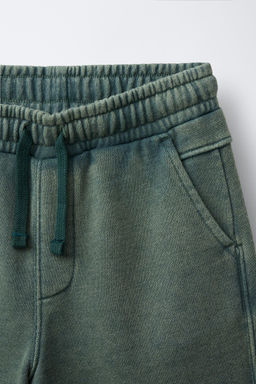 STRAIGHT FIT WASHED BERMUDA SHORTS - Zara фото 3