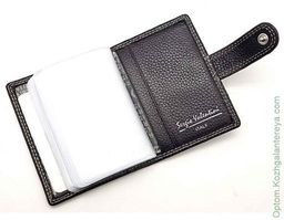 Женская кожаная визитница Sergio Valentini СВ 3184-010/9  фото 3