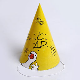 Колпак бумажный Гусь, в наборе 6 шт - Страна карнавалия фото 2