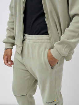 на флисе Спортивный костюм демисезонный светло-зеленого цвета - Mtforce фото 12