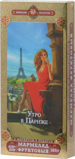 Dolche Vita. Мармелад Фруктовый. Утро в Париже 165 гр. карт.упаковка