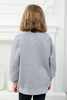 Свитшот детский из капитония серый - Амадэль фото 7