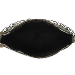 Женская сумка на плечо DIVAS BAG Артикул 3207052, бежево-зеленый  фото 5