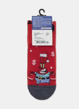 Цена за 2 пары. Носки новогодние КРАСНЫЙ - Conte elegant фото 7