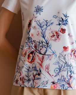 Удобная, стильная и качественна Футболка FP181 - Sahar art lab фото 3