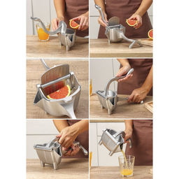 Соковыжималка ручная «Свежесть», 450 мл, алюминий