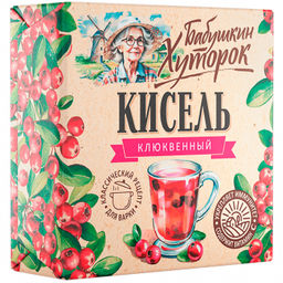 2шт.Кисель Баб. Хут. Клюквенный 180г - Бабушкин хуторок фото 2