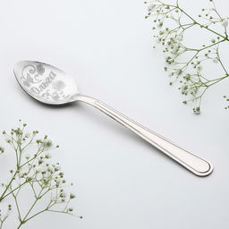 Цена за 3 шт. Ложка чайная именная Ольга, 3?14 см