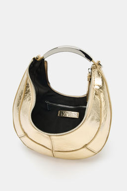 OVAL BAG WITH METAL STRAP - Zara фото 19