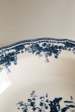 FLORAL EARTHENWARE SOUP PLATE - Zara фото 5