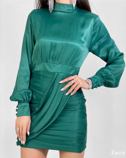 Платье Лэкси (изумрудный)