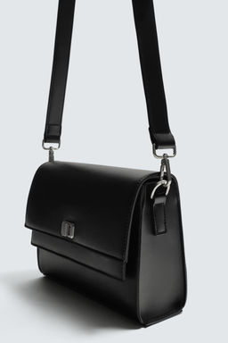 BANDOLERA DOBLE SOLAPA / Negro - Zara фото 3