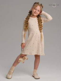 Платье Элла кофейные сердечки - Sovalina фото 24