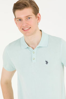 U. S. Polo Assn Мужской трикотажный свитер с воротником-поло - U.s. polo assn фото 3