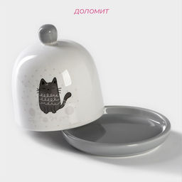 Лимонница Доляна «Уютные коты», 9×9 см