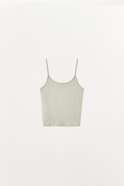 LINEN VEST TOP - Zara фото 13