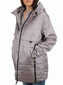 BM-1058 LILAC Куртка демисезонная женская АЛИСА (100 гр. синтепон) - Фабричный китай фото 9