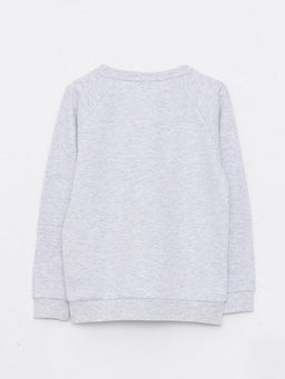 Bisiklet Yaka Basic Uzun Kollu Erkek ?ocuk Ti??rt - Waikiki фото 2