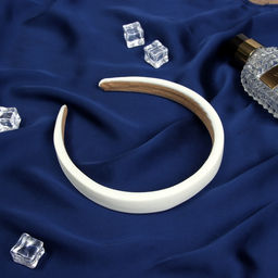 Цена за 2 шт. Ободок для волос «Жаннет», галант, 2 см, бежевый