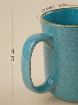 Кружки SL Home Аззура, 400 мл, набор 2 шт., фарфор, голубые