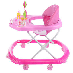 Ходунки "Бабочка с цветочками" (розовый) в пакете