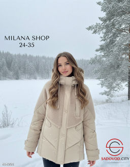 Зимняя женская куртка с капюшоном - Bruno фото 6