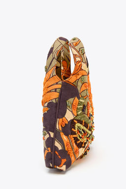 MULTICOLOURED BEADED BAG - Zara фото 6