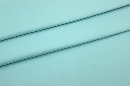 Кулирка с лайкрой цв.Светлый мятно-бирюзовый, ш1.9м, Пенье, хл-94%, лайкра-6%,190гр/м.кв - Купава фото 2