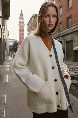 V-NECK CARDIGAN - Zara фото 2