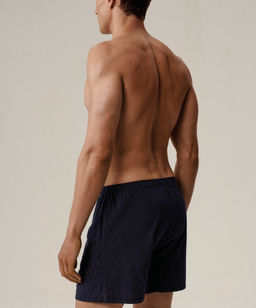 ATLANTIC 2MBX-079 Трусы боксеры Small Print - набор 2 шт. кобальт + темно-голубой  фото 3