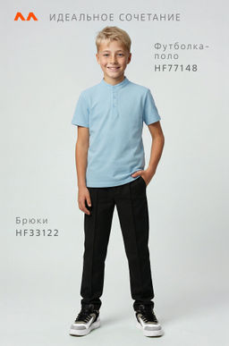 Футболка-поло с коротким рукавом для мальчика Happyfox