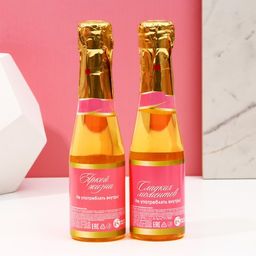 Подарочный набор Самой красивой: гель для душа и пена для ванны шампанское, 2?250 мл, Чистое счастье  фото 3