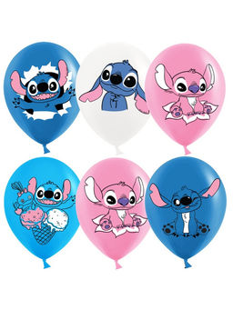 Воздушный шар латексный 12" «Стич», 25 шт.