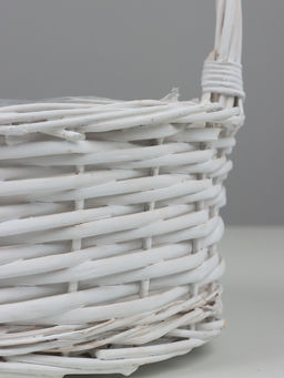 Корзина плетёная Dayton, ива, белый