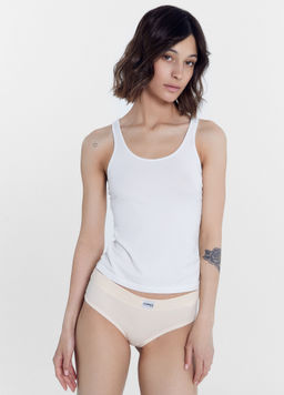 Цена за 2 штуки! Трусы женские слипы в бежевом цвете