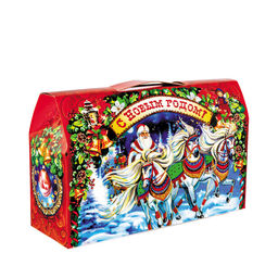 Сладкий новогодний подарок Саквояж