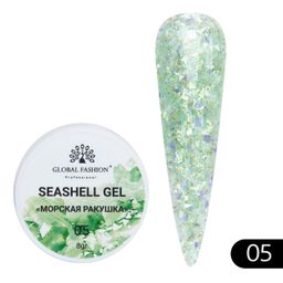 Гель для ногтей SEASHELL GEL морская ракушка 5 гр, 05 - Global fashion фото 2