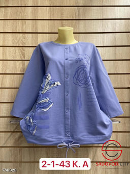 Рубашка женская свободная - Bruno фото 2