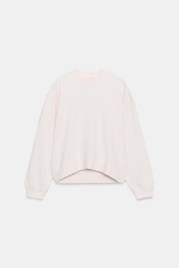 SUDADERA EFECTO LAVADO / Rosa pastel - Zara фото 6