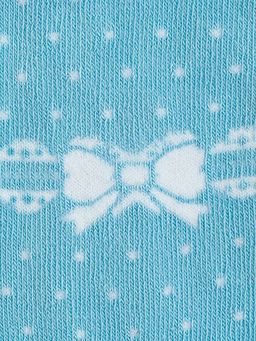 OMSA kids Collant 12Р32-3 с рисунком (бантики) - Blu Сhiaro  фото 3