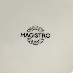 Блюдо для фруктов и десертов Magistro «Цветок», d=27 см, фарфор, белое