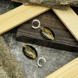 Серьги из муранского стекла