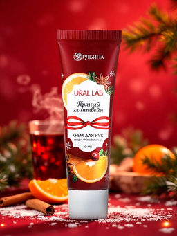 Крем для рук с ароматом пряного глинтвейна, 30 мл , URAL LAB  фото 9