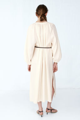 Vestido oversize con cintur?n de anudar - H&m фото 6