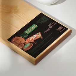 Доска разделочная деревянная с отверстием Adelica, 26162 см, покрыта маслом, цельная берёза фото 5